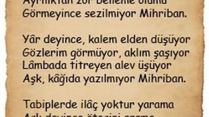 Bir şarkının, şiirin veya romanın en vurucu sözünü paylaşın desem neyi paylaşırsınız?