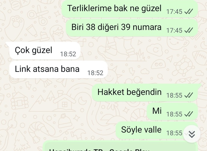 Terliklerim güzel mi?