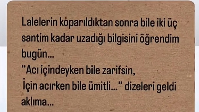 İçiniz acırken bile ümitli olmayı başarabiliyor musunuz?