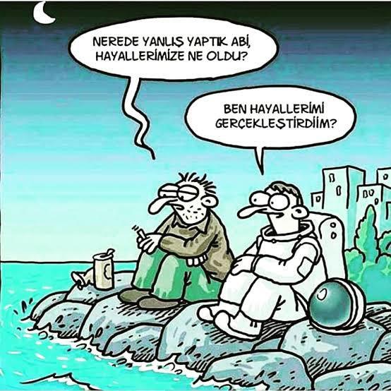 Hayaldi gerçek oldu diyebildigimiz bir zaman olacakmı acep 😄