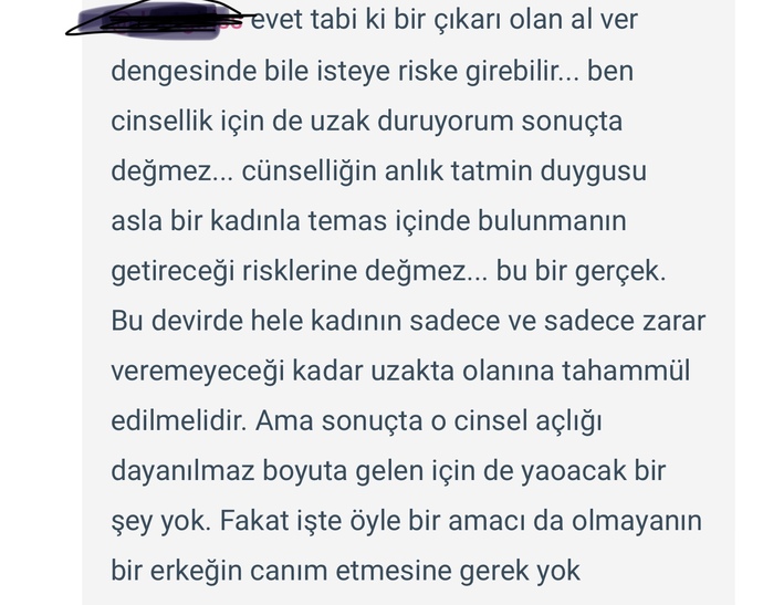 Ne düşünüyorsunuz kadın düşmanları hakkında?
