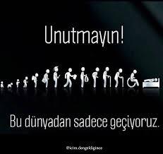 Acı ama gerçek olan bir şey söyler misiniz?