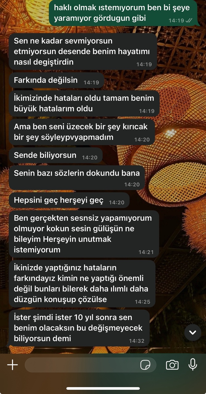 Siz olsanız ne yapardınız kafam çok karışık insan değişir mi yoksa gene aynı şeyler mi olur?
