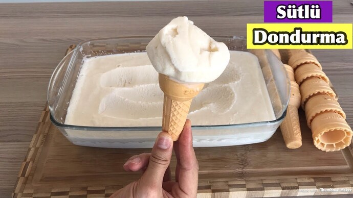 Dondurma yapmasını bilen ya da ev de deneyen oldu mu?