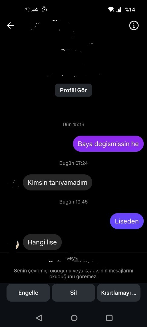 Salladim aslında öyle bisi yok istegi kabul etsin diye yazdim sildi 🤣?
