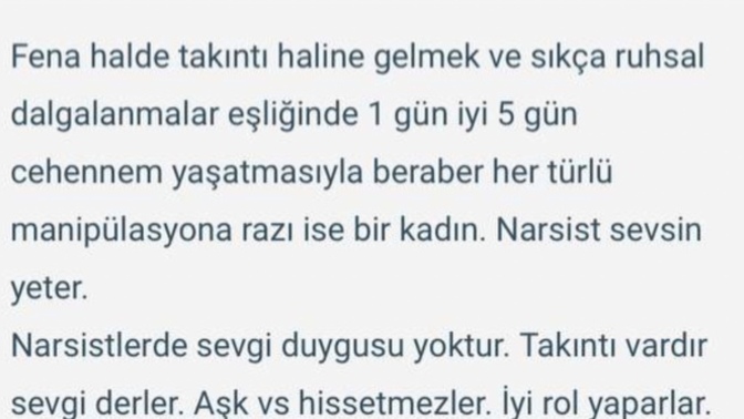 Bunu diyen bir adamın psikopat çıkması hakkında ne düşünüyorsunuz?