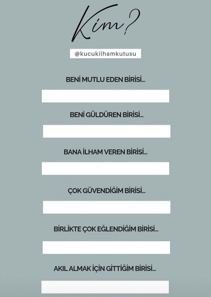 Hepsine birini yerleştirebildiğin oldu mu?
