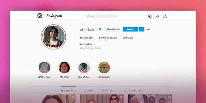 Fake instagramı olan birinin gerçek bir instagramı olmadığına inanır mısınız?