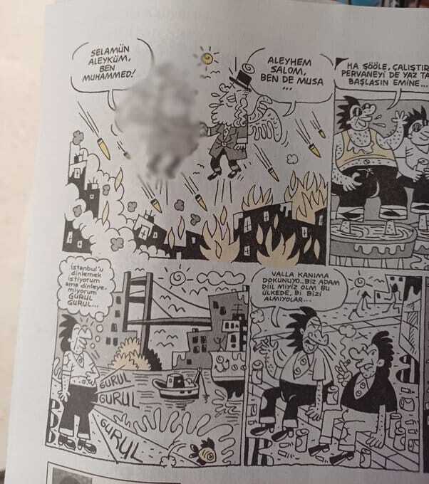 Son dakika ! Leman dergisinin karikatürü hakına ve sonrasındaki dergiye yapılan saldırılar hakında ne düşünüyorsunuz?