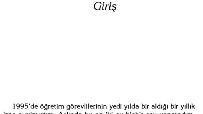 Kitapların giriş kısmını okur musunuz?