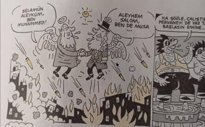Leman Dergi denilen paçavranın iğrenç karikatürü hakkında ne düşünüyorsunuz?