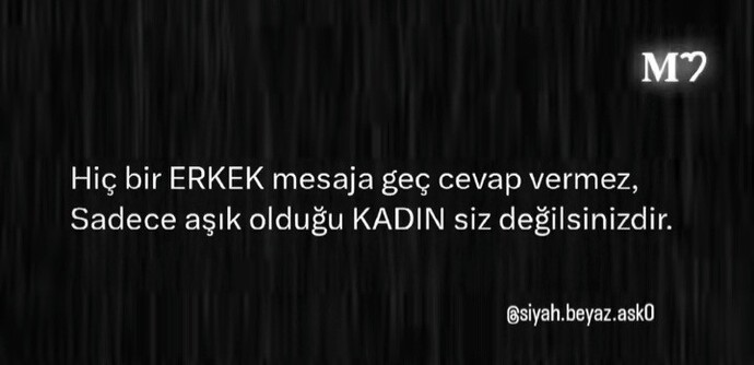 Erkekler mesaja neden geç cevap verir?