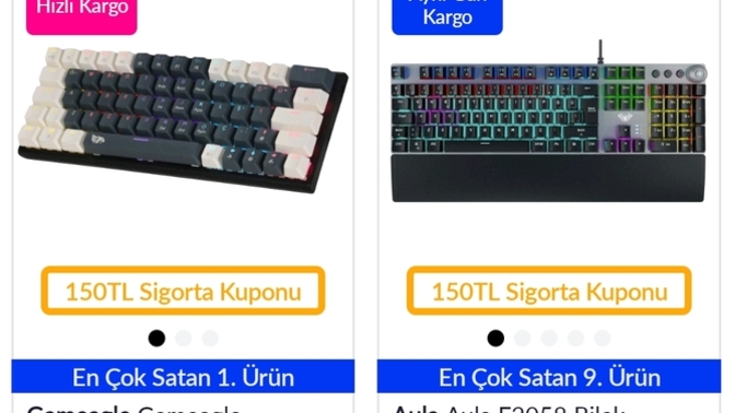 Hangi klavye yi almaliyim? mekanik mi digeri mi? koderler varsa oneri alabilir miyim? kod yazicam? ilk ikisi klavye mekanik olan?