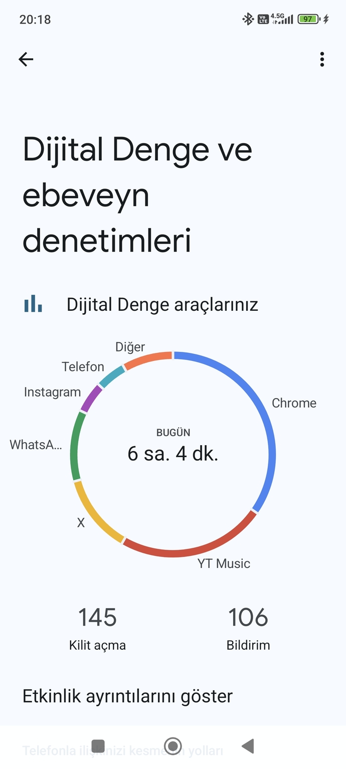 Ekran surem saaakami?