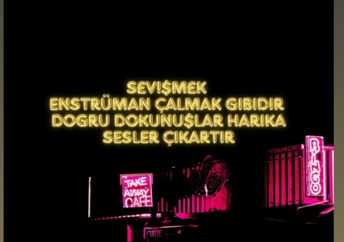 Sevişmek bir enstrüman olsaydı bu hangisi olurdu?
