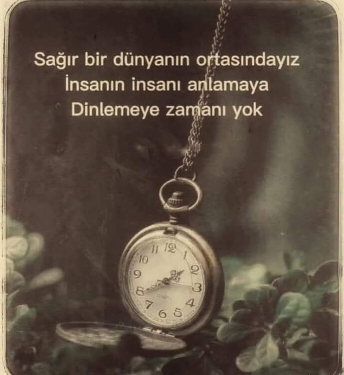 İnsanları anlamak için dinliyormusunuz?