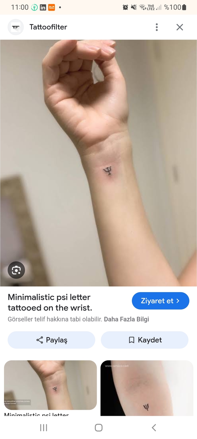 Psikologum ve böyle dövme yaptırmak istiyorum, nasıl sizce (psikolojnin simgesi bu)?