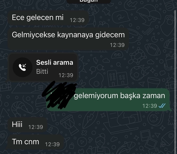 Bu mesaj biraz emrivaki gibi değil mi?