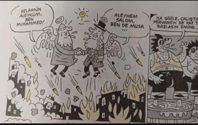 Bu karikatür hakkında ne düşünüyorsunuz? Burada asıl eleştirilen ne?