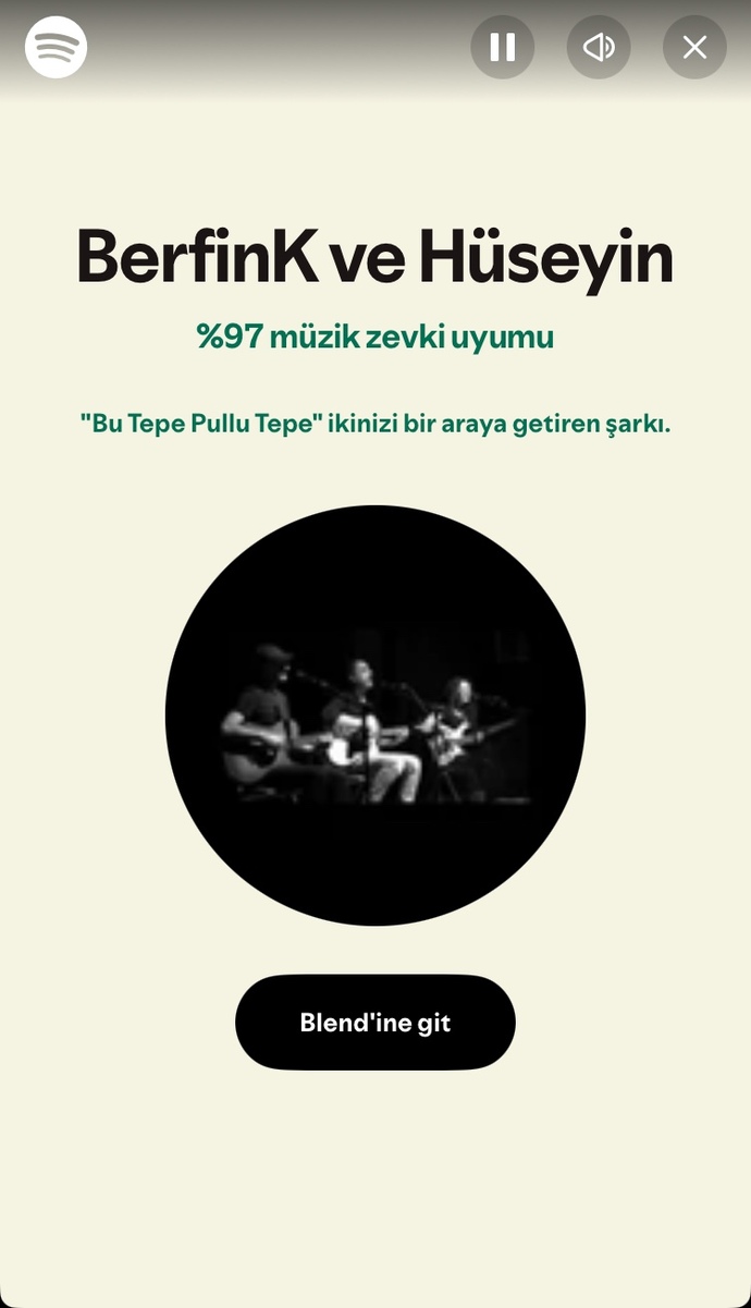 Şarkı zevkinizin en uyumlu olduğu kişi kim?
