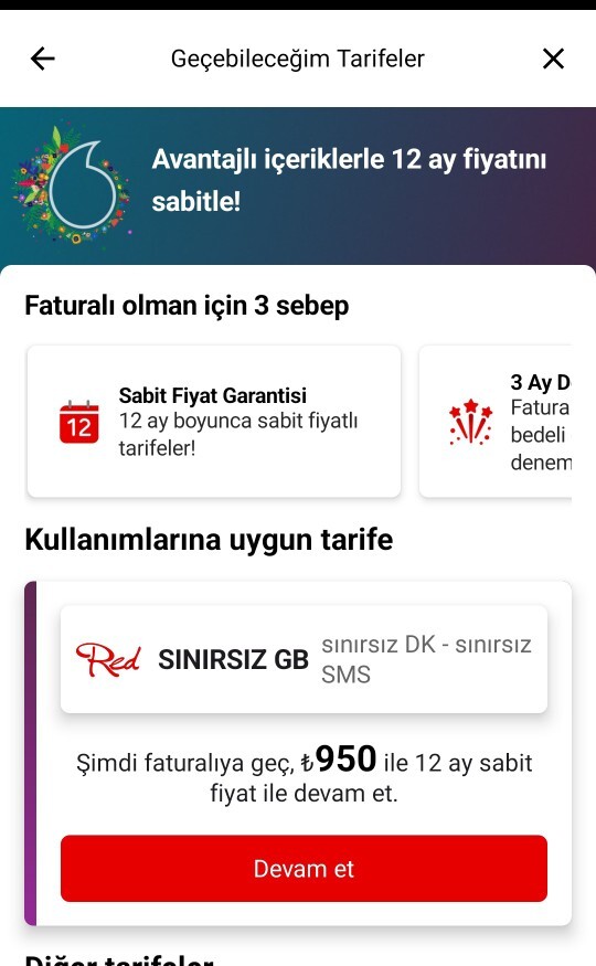 Vodafone da faturalı olmak mı yoksa Türk Telekom da faturalı olmak mı?