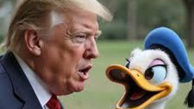 Donald Trump mı, Donald duck mı?