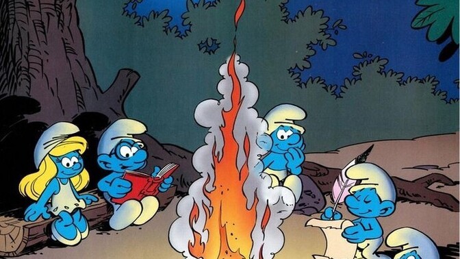 Şirinler köyü kuruyorum hadi gelin, hangi şirinsiniz söyliyeyim miii?