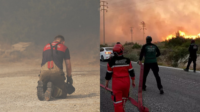 Çeşme'deki orman yangını sürüyor! 😔 Sizce yangınların artmasının sebebi ne?
