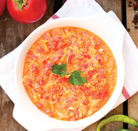 Kahvaltı da menemen varsa mutluluk da var mı😋 ?