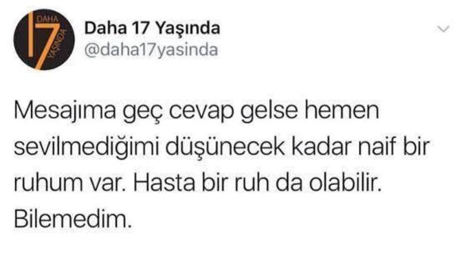 Mesaja geç dönen sevgiliye ttahammülünüz var mı?