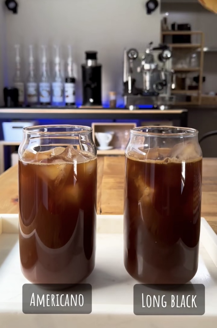 Hala americano ve long black arasındaki farkı anlayamadım 🫠sorun bende mi?
