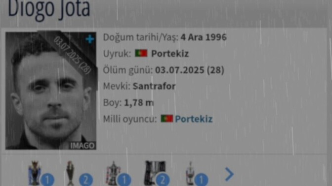 Diogo jota ölmüş?