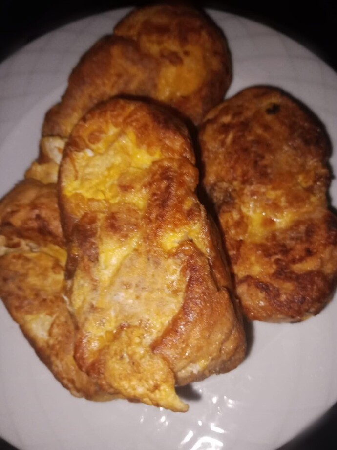 Yumurtalı ekmek yaptım yer misiniz 😋?