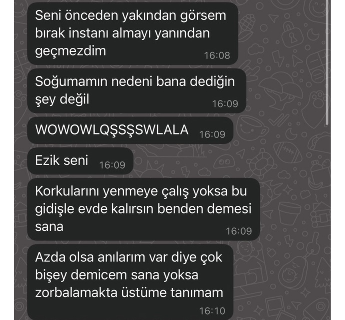 Bana bunları diyen birini çok seviyorum ne yapacağım?