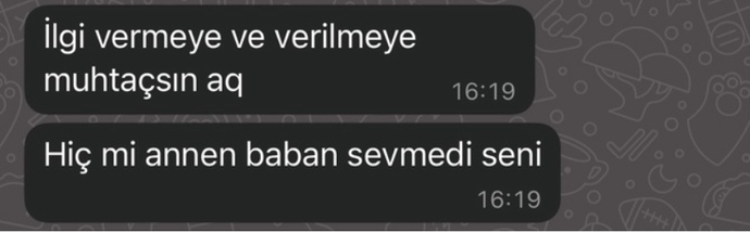 Bana bunları diyen birini çok seviyorum ne yapacağım?
