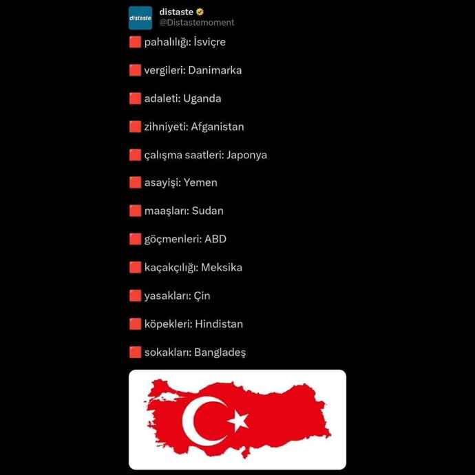 Nedir bu Türklerin çektiği?