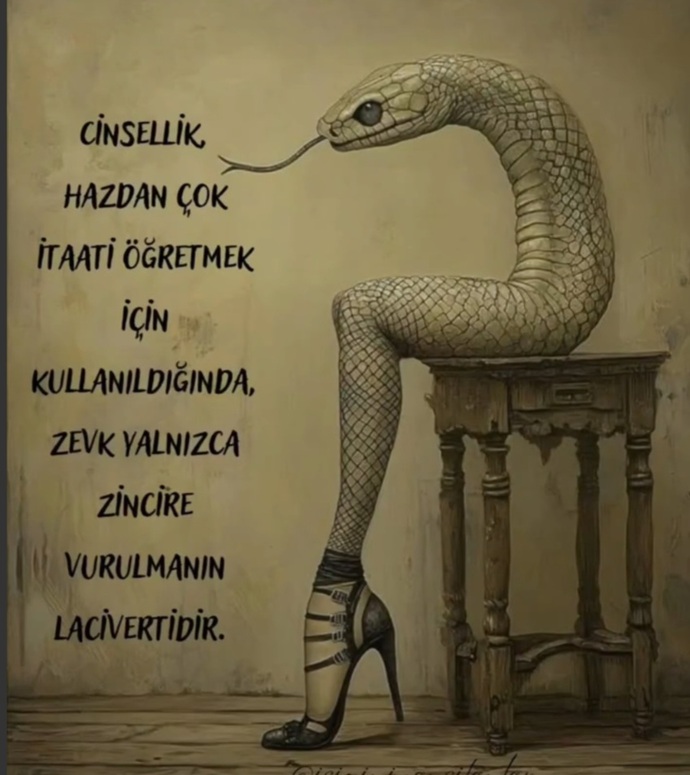 Cinsellikte senin için önemli olan hangisi haz almak mı itaatkar olmak mı?