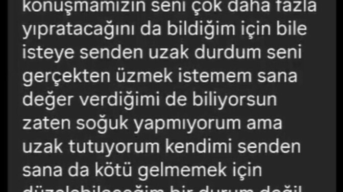 Sizce bahane mi , yoksa doğru mu söylüyor?