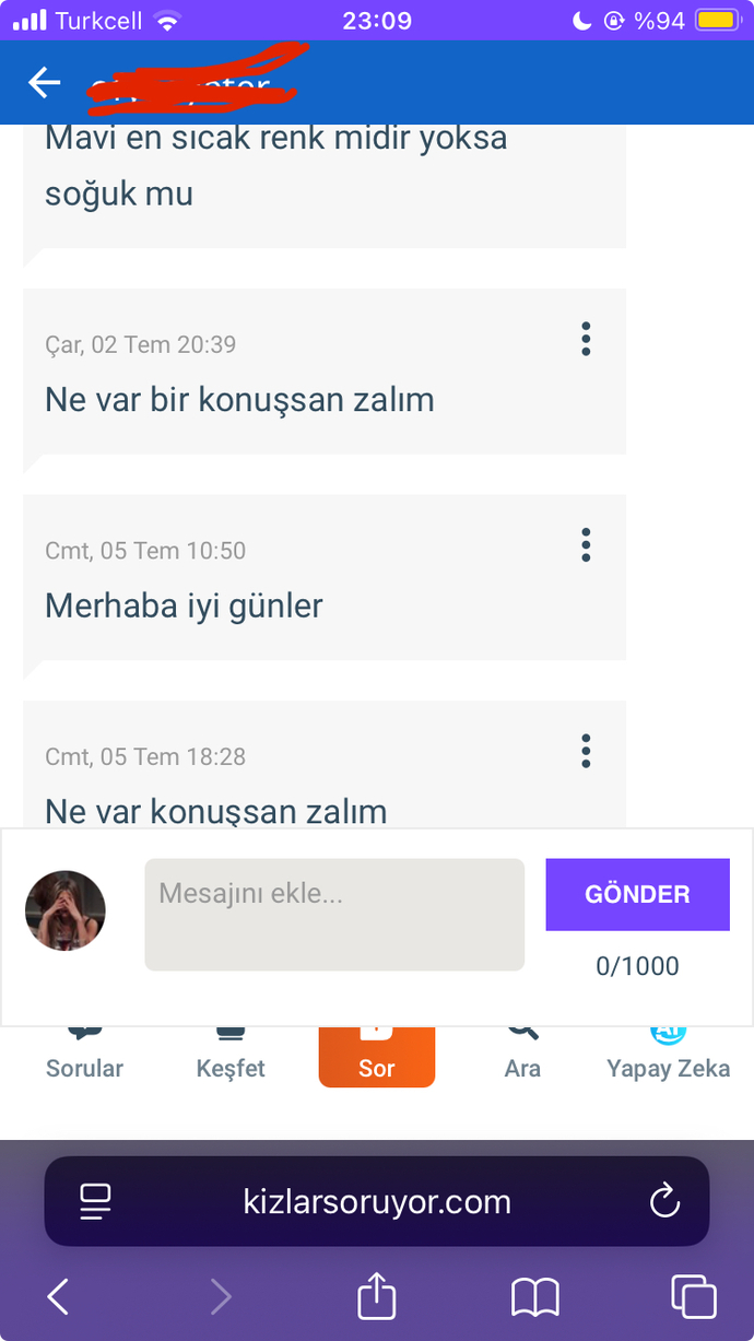 Israrcı mısınız?
