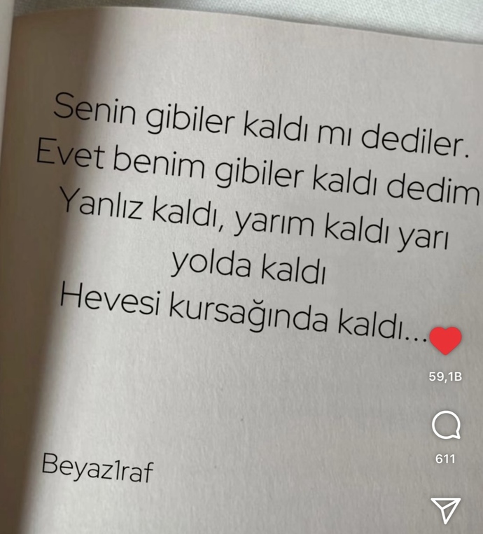 Geceye söz bıraksam siz ne demek istersiniz?