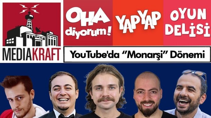 Mediacraft ekibine ne oldu oha diyorum yapyap neden yok bu youtube kanallarını kimler tanıyor?