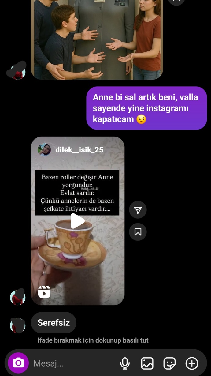 Size atılan reels videolarını izliyor musunuz?