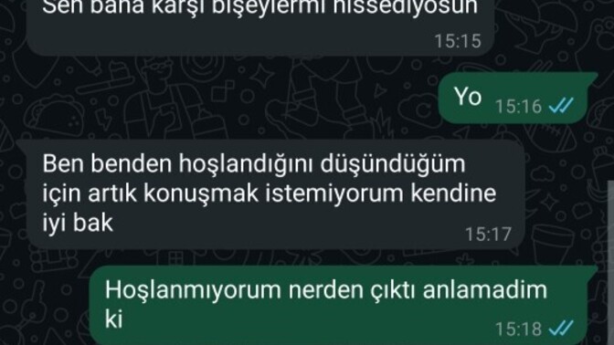 Bu kız ne demek istiyor?