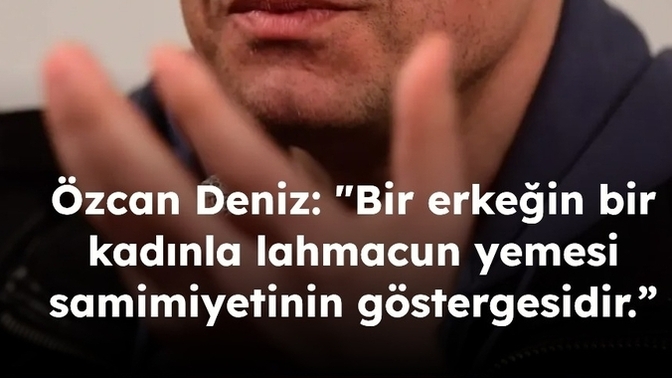İlk buluşmada lahmacun yer misiniz?