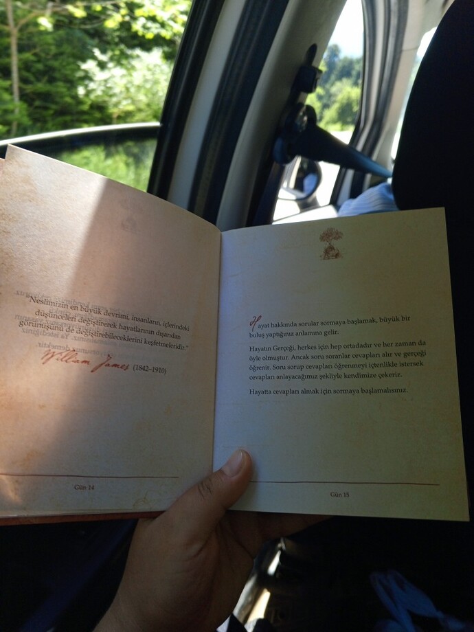 Şu an okudugunuz kitap nedir?