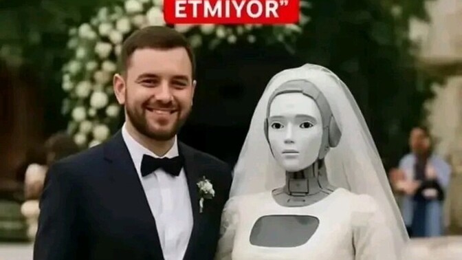 Robotla evlenilir mi?
