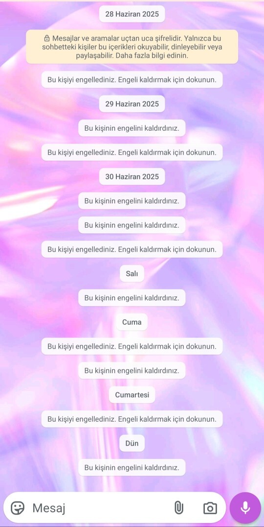 WhatsApptan engellediğiniz kaç kişi var😀?