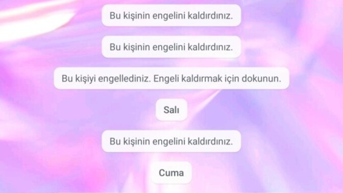 WhatsApptan engellediğiniz kaç kişi var😀?