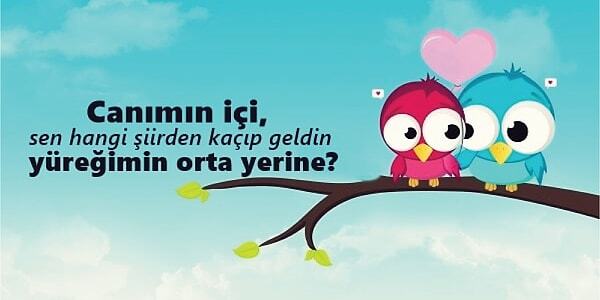 En tatlı, yalancı aşk sözcükleri hangileridir?