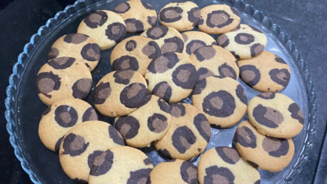 Leoparlı kurabiyelerim nasıl olmuuşş 🤩🐆?